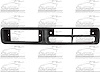RH FACE BAR FINISHER NISSAN P/U 93-97 PATHFINDER 93-95 - image 1
