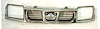 GRILLE ASSY CHR/SIL FRONTIER 98-00 - image 1