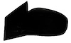 LH DR MIRROR P PWR NON-HTD W/O MEM W/ CVR MURANO 09-10 - image 1