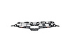 REAR BUMPER COVER SUPPORT - image 1