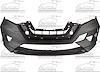 CAPA FRT BUMPER COVER PRI - image 1