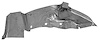 Front Fender Splash Shield 1966-70 - image 1