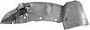 Front Fender Splash Shield 1966-70 - image 1