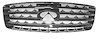 GRILLE ASSY INFINITI FX35/45 03-04 FX35 W/O SPORT PKG 05 FX45 W/O DK COLO URS 05 - image 1