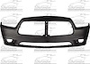 CAPA FRT BUMPER COVER W/O - image 1