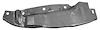 Front Fender Inner Splash Shield 1967-75 Dart/Duster - image 1