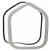 Trim Ring with Gasket for Shaker Hood 1970-74 - image 1