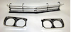 Grille Set with Headlight Bezels 1969 Road Runner - image 1