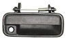 RH OUTR DR HDL W/ MAN LOCKS BLK ACCORD CPE 90-93 - image 1