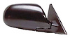 RH DOOR MIRROR PWR NON-HTD SMOOTH BLK FLDG ACCORD SDN/WGN 90-93 - image 1