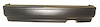 RR BUMPER CVR P ACCORD LX/EX CPE LX/EX/SE SDN 90-91 - image 1