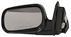 LH DOOR MIRROR PWR NON-HTD SMOOTH BLK P FLDG USA BUILT ACCORD SDN/WGN 94- 97 - image 1