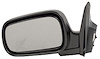 LH DOOR MIRROR PWR NON-HTD SMOOTH BLK P FLDG ACCORD CPE 94-97 - image 1