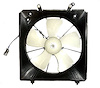 RAD COOLING FAN ASSY BLADE/MOTOR/SHROUD 6 CYL ACCORD 98-02 - image 1