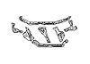 RAD SUPPORT ASSY ACCORD V6 98-02 - image 1