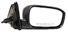 RH DOOR MIRROR MAN REM NON-HTD SMOOTH BLK FLDG USA BUILT ACCORD SDN 03-07 - image 1