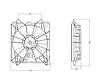 RAD COOLING FAN ASSY BLADE/MOTOR/SHROUD 4CYL ACCORD CPE/SDN 08-10 - image 1