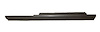RH ROCKER PNL SLIP ON STYLE 2 DR EXT CIVIC H-BACK 88-91 - image 1