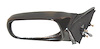 LH DOOR MIRROR MAN NON-HTD SMOOTH BLK NON-FLDG CIVIC H-BACK 88-91 - image 1