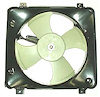CON COOLING FAN ASSY BLADE/MOTOR/SHROUD CIVIC/ACURA 1.6EL 99-00 - image 1
