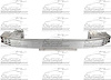 FRONT BUMPER REINFORCEMEN - image 1