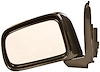 LH DOOR MIRROR PWR NON-HTD SMOOTH BLK P FLDG HONDA CR-V 97-01 - image 1