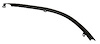 LH FT WHEELWELL MLDG BLK HONDA CR-V 97-01 - image 1