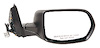 RH DOOR MIRROR PWR HTD SMOOTH BLK P FLDG HONDA CR-V 07-10 - image 1