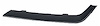 LH GRILLE MOLDING LWR LWR CENTER MAT-DK GRY USA/MEXICO BUILH CR-V 10-11 - image 1