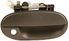 RH OUTR DR HDL BLK ACCENT 10/97-99 - image 1