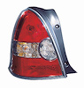 LH TAILLMP ASSY 2DR HBACK ACCENT 07-07 - image 1