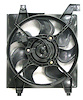 RAD COOLING FAN ASSY BLADE/MOTOR/SHROUD ACCENT SDN 06-11 H-BACK 07-10 - image 1