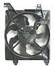 COND COOLING FAN ASSY BLADE/MOTOR/SHROUD ACCENT SDN 06-10 H-BACK 07-10 - image 1