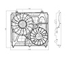 RAD COOLING FAN ASSY BLADE/MOTOR/SHROUD SORENTO 03-06 - image 1