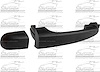 LH RR DOOR HANDLE OUTER L - image 1