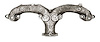MANIFOLD UNIV W/ OR W/O AIR CTR DUMP 283/307/327/350CI CHEV/GM P/U 57-79 - image 1