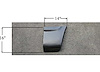 SHE326-36L Fender Patch Panel  for 1972-1993 Dodge Trucks, Ramcharger, 1974-1981 Plymouth Trailduster - image 1