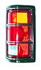 RH T.L. W/ BLK HSNG CHR LENS TRIM DODGE P/U/RAMCHARGER 81-12/01/87 - image 1