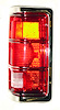 RH T.L. W/ CHR HSNG CHR LENS TRIM DODGE P/U/RAMCHARGER 81-12/01/87 - image 1