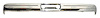 RR BUMPER CHR DODGE P/U/RAMCHARGER 86-93 - TAI CHR - image 1