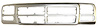 GRILLE FRAME SIL/BLK DODGE P/U/RAMCHARGER 91-93 - image 1
