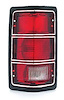 LH T.L. COMBINATION TYPE W/O SE PKG BLK HSNG W/ CHR LENS TRIM DAKOTA 87 TO 11/02/87 - image 1
