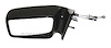 LH DOOR MIRROR MAN REM NON-HTD SMOOTH BLK NON-FLDG STD TYPE 5X7 DAKOTA 87 -96 - image 1