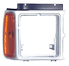 RH H.L. DOOR SIL/BLK DAKOTA EXC SPORT 87-88 - image 1