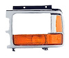 LH H.L. DOOR W/ LENS W/ AERO PKG CHR DAKOTA 91-96 USES COMPOSITE TYPE H.L. - image 1