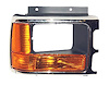 RH H.L. DR W/ LENS W/O AERO PKG CHR/BLK/DR GRY DAKOTA 91-96 USES SEALED BE AM TYPE H.L. - image 1