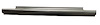 ROCKER PNL UNIV 2DR SLIP-ON STYLE UNIV DAKOTA 97-04 DIE STAMPED - image 1
