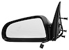 LH DOOR MIRROR PWR NON-HTD TEXT BLK NON-FLDG 5x7 DAKOTA 05-10 - image 1