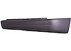 RR BUMPER CVR C TEXTURED MAT DK GRY DURANGO 04-06 - image 1
