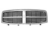 GRILLE CHR/BLK DURANGO 04-06 - image 1